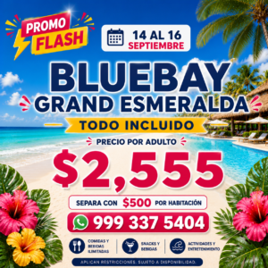 Bluebay Grand Esmeralda PROMO FLASH