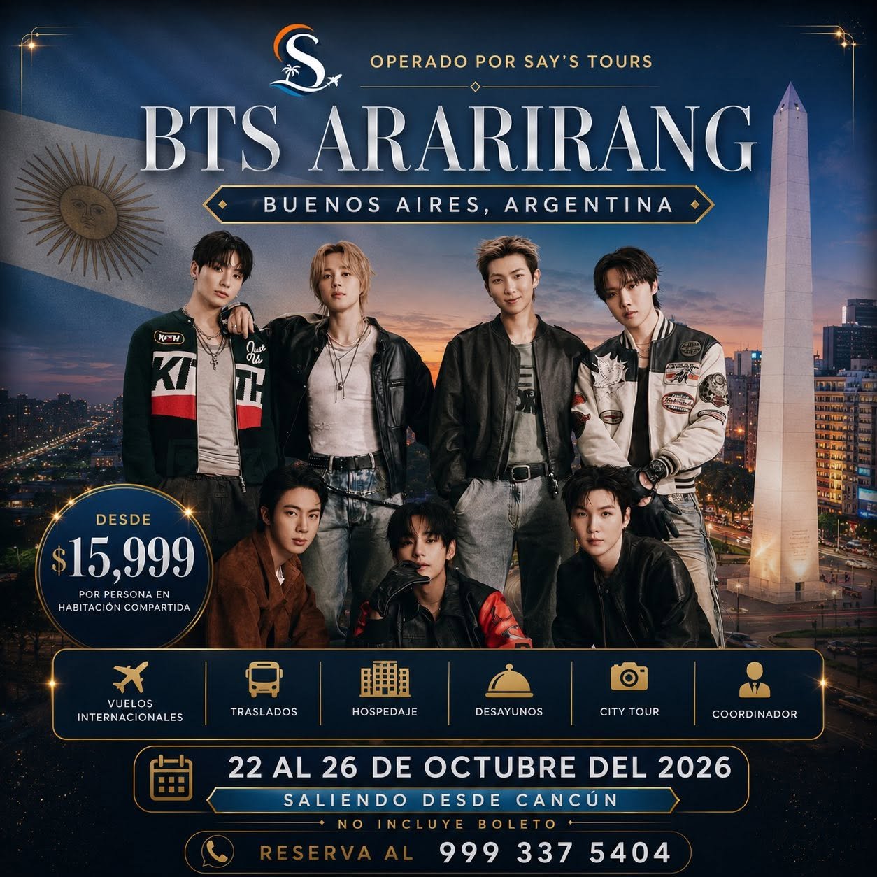 BTS Ararirang Buenos Aires, Argentina