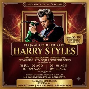 Harry Styles World Tours CDMX