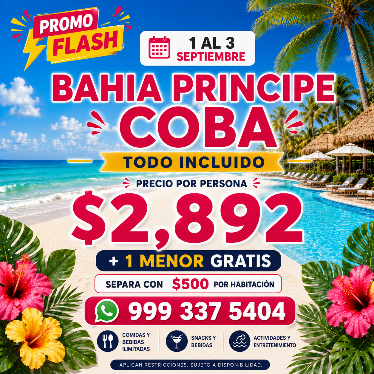 Bahía Príncipe Coba PROMO FLASH